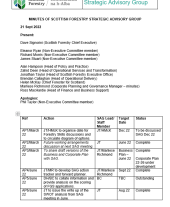 Scottish Forestry Strategic Advisory Group (SAG) minutes - 21 September 2022